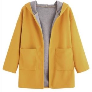 Yellow Sweater Jacket